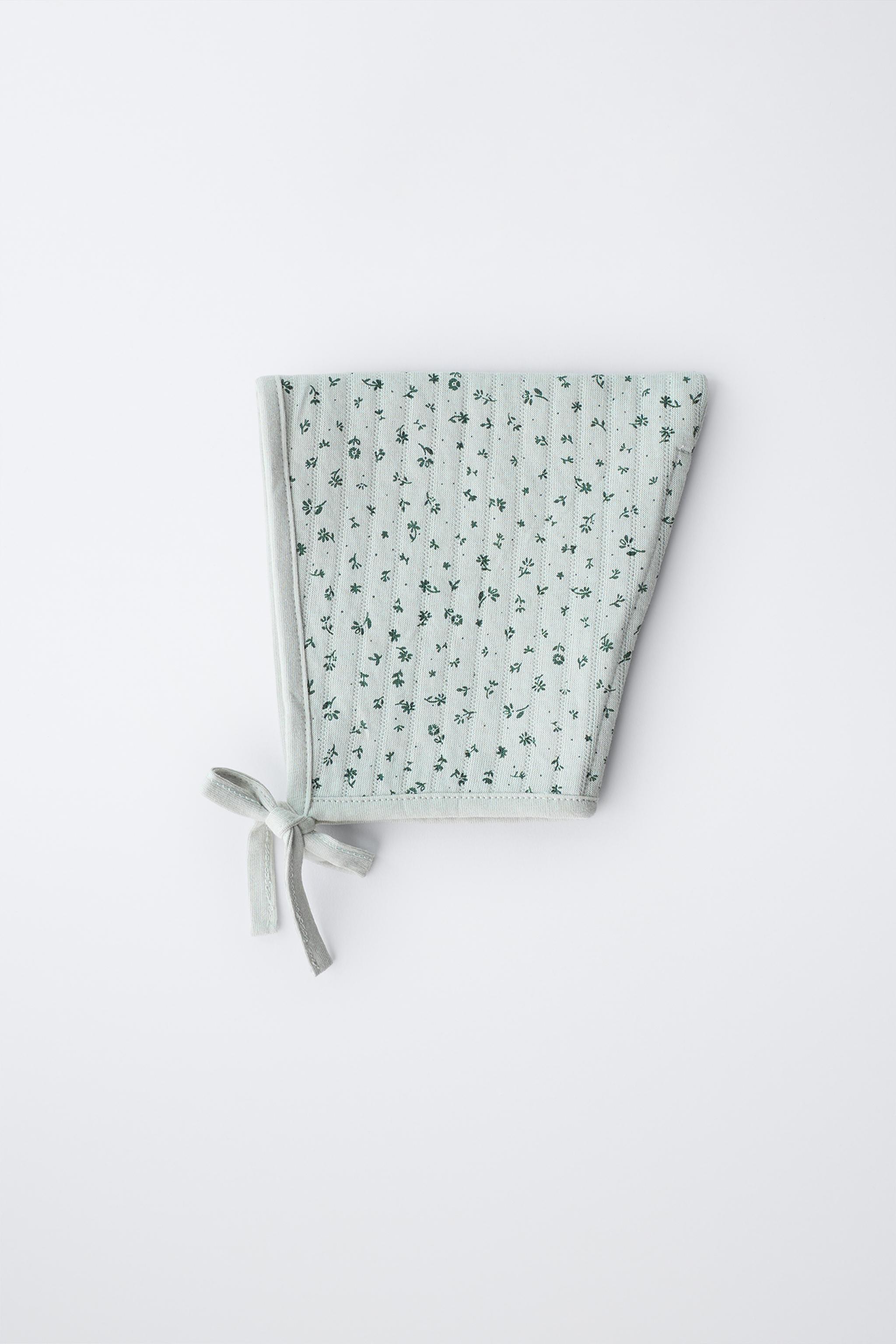 FLORAL QUILTED BONNET